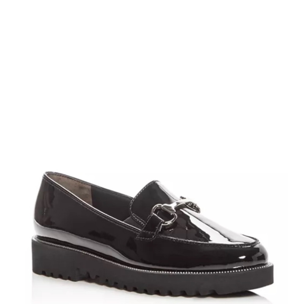 Nandi Leather Platform Loafers size 8.5